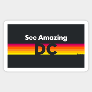 See Amazing DC - Sunset Sticker